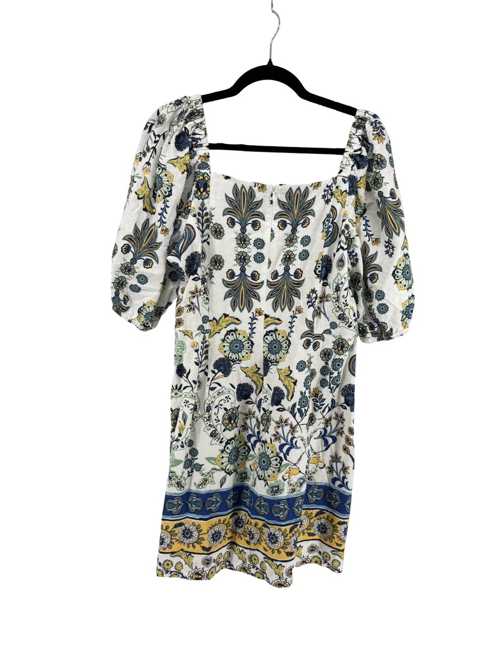 New Anna Klein Pearl White Multi Floral Dress – Size 12 - Picture 3 of 6